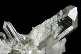 Clear Quartz Crystal Cluster - Hardangervidda, Norway #111457-2